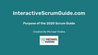 Purpose Of The Scrum Guide 2024 [upl. by Ayat]