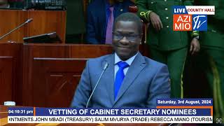 Energy CS Nominee Hon Opiyo Wandayi SPECTACULAR introduction that mesmerized the vetting committee [upl. by Sivad123]