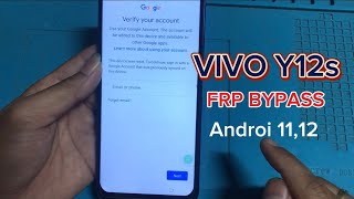 Vivo Y12s V2027 Frp BypassUnlock Google Account Android 12  Mr Bean [upl. by Valoniah]