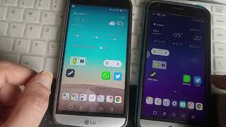 Lg g5 vs lg g5  custom rom vs stock rom oreo [upl. by Suiluj]