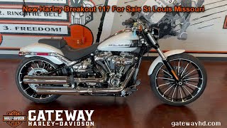 New Harley Breakout 117 For Sale St Louis Missouri [upl. by Cash663]