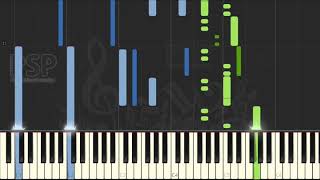 Piano Solo Tutorial  Final Fantasy XV  Dawn FF15 PS4 GAME synthesia [upl. by Onitram]