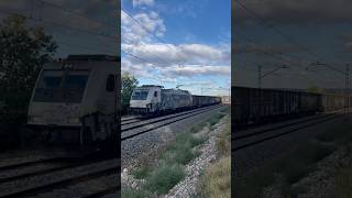 253 con un RailSider por Valdemoro [upl. by Nerland]