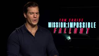 Henry Cavill is still getting used to calling Tom Cruise “Tom”… [upl. by Notnad707]