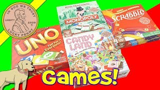 How To Play The Chocolate Board Games  UNO  Scrabble  Candy Land amp Monopoly [upl. by Jarred129]