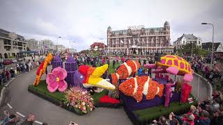 Flower Parade 2020 Bloemencorso Bollenstreek Holland [upl. by Hinkle]