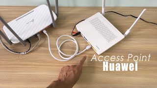 Set up Huawei ONT as a WiFi Access Point  NETVN [upl. by Reed]