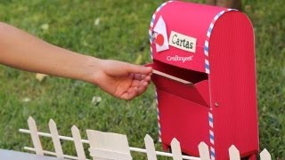 Haz tu propio buzon para cartas  DIY Mailbox [upl. by Eidoow605]