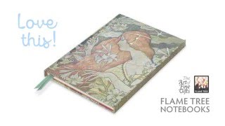 Flame Tree Deluxe Journals 2016  The Art of Fine Gifts [upl. by Jerald]