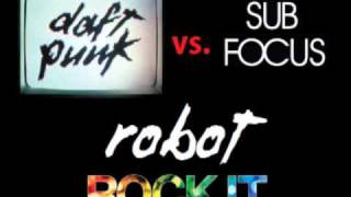 Daft Punk vs Sub Focus  Robot Rock It ZeeV Remix [upl. by Eirojam]