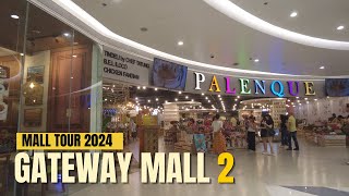 4K WALKING TOUR  GATEWAY 2 MALL ARANETA CITY CUBAO QUEZON CITY PHILIPPINES 2024 TOUR [upl. by Collimore]