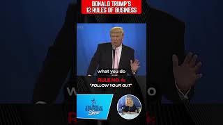 Donals Trumps Business Rule No 4 FOLLOW YOUR GUT shorts [upl. by Aihcela]