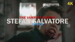 Ripper Stefan  Scenes 4k The Vampire Diaries [upl. by Akiram]