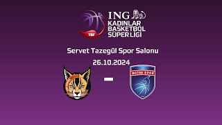 ÇBK Mersin – Botaş ING Kadınlar Basketbol Süper Ligi 5Hafta [upl. by Aihsiym]