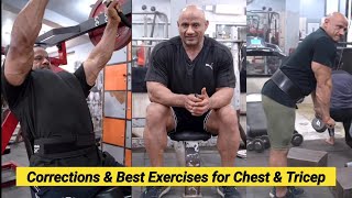 Corrections amp best exercises for Chest amp Tricep  Mukesh Gahlot youtubevideo [upl. by Ciaphus963]