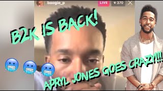 Omarion Speaks to Lil Fizz and Apryl Jones w B2K [upl. by Eob]