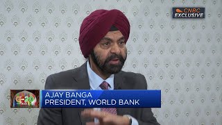 Full interview World Bank president Ajay Banga President about the institutions expanded role [upl. by Iridis]