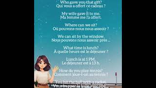 Phrases pour avoir une conversation en anglais [upl. by Boigie509]