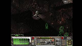 Ronns Fallout 2 RP Game Clips  423 Great Wanamingo mine – Level 1 North side [upl. by Korman]