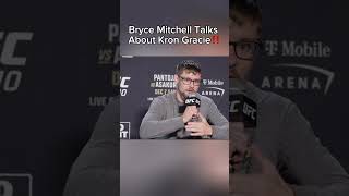 Bryce Mitchell Talks About Kron Gracie And His Family‼️ ufc mma mmanews fyp brycemitchell [upl. by Yona630]