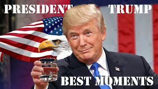 ULTIMATE PRESIDENT TRUMP BEST amp FUNNIEST MOMENTS [upl. by Aborn]