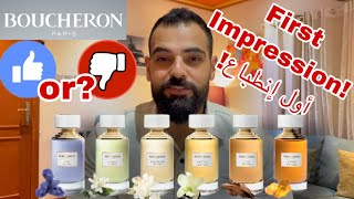 اول انطباع لمجموعة بوشرون Boucheron Le Collection de Parfum first Impression [upl. by Charpentier]