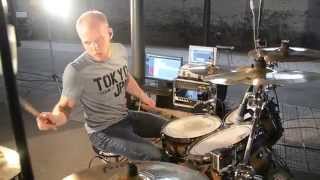 Leif Jensen  live drumming Movie Score [upl. by Araid621]