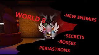 PERIASTRON STARS RPG Secrets Bosses Periastrons WORLD 8 [upl. by Aynotal]