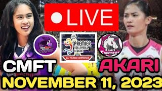 CHOCO MUCHO VS AKARI CHARGERS LIVE  NOVEMBER 11 2023  GAME PREVIEW pvl2023 cmft akari [upl. by Eversole151]