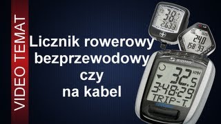 Jaki licznik rowerowy wybrać  przewodowy czy bezprzewodowy [upl. by Kimball]