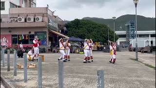 Morris dancers near Mui Wo Ferry Pier [upl. by Sievert]