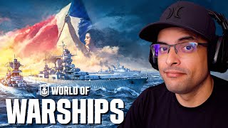 Me Surpreendi com esse FRANCÊS durante as OLIMPIADAS Paris 2024  Marseille Tier X World of Warships [upl. by Neelyt]