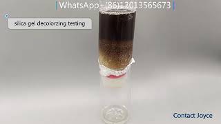 Black diesel decolorizingoil bleaching agent silica gel sand [upl. by Kassie]