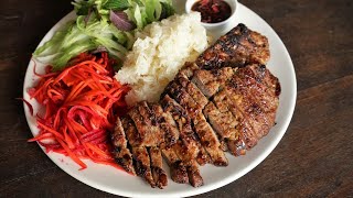 Lemongrass Grilled Pork  Easy Recipe  Morgane Recipes [upl. by Norford]