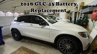 Replace 2018 Mercedes GLC Battery [upl. by Eustis]