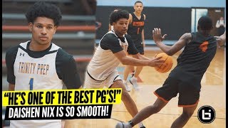 Is He UCLA Next Great Point Guard Daishen Nix Elite 14 Showcase Highlights [upl. by Nihhi859]