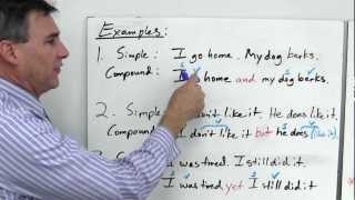 Simple sentences and compound sentences [upl. by Hairym]