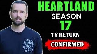 In Heartland Season 17 Graham Wardle Confirms That He Will Reprise His Role As Ty Borden [upl. by Karisa333]