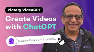 Pictory VideoGPT Create Videos with ChatGPT [upl. by Amol377]