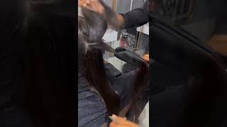 Nano Plastia application at Pulchritudos Habib Salon Hirapur beautyparlour salon [upl. by Eedak]