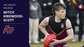 AFL Draft 2024 Player Profile  Mitch KirkwoodScott [upl. by Arytas706]