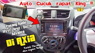 Radio Myvi Aruz Bezza Advance pasang di Axia [upl. by Eissahc]