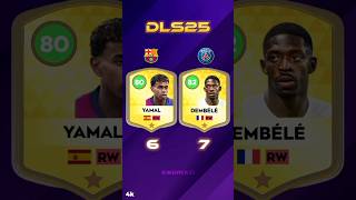 Barcelona vs PSG • DLS25 dls25players dls25 dreamleaguesoccer2025 dreamleaguesoccer [upl. by Michael437]