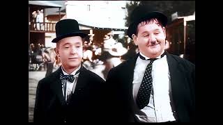 Laurel amp Hardy  Way Out West 1937  Dance Scene  4K [upl. by Virge]