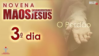 NOVENA MÃOS ENSAGUENTADAS DE JESUS 3 DIA [upl. by Rawdin]