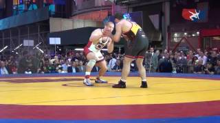 97 KG  Kyle Snyder USA vs Khadjimurat Gatsalov Russia [upl. by Ermentrude]