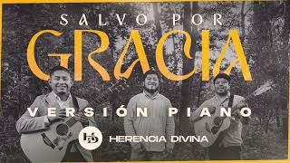 Salvo Por Gracia versión en piano  Herencia Divina audio oficial [upl. by Cedell]