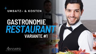 Finanzplan für eine Gastronomie Umsatz und Kostenplanung  AVVIARSI GmbH [upl. by Yelhak]