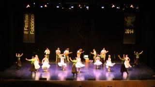 Uruguayan folk dance Huella Gato amp Chamarrita [upl. by Cohlier972]