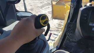 komatsu dozer controls [upl. by Anwahsak128]